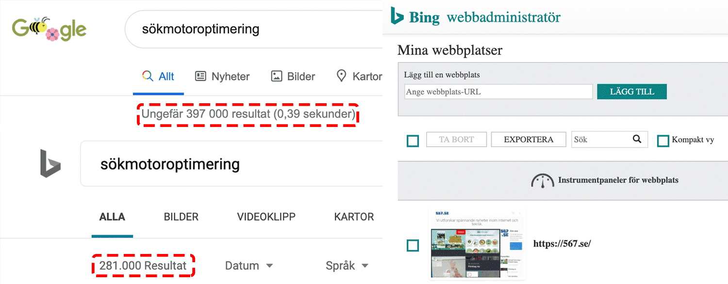 Bing sökmotor