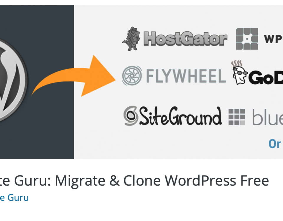 Flytta Wordpress med hjälp av Migrate guru